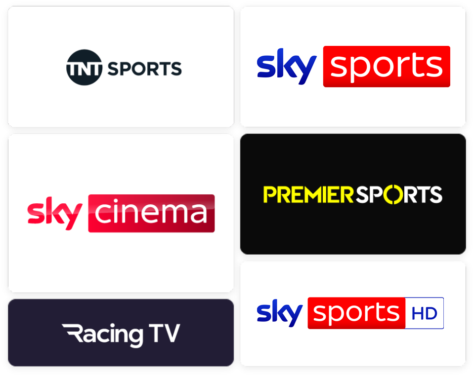 Sports TV channel logos